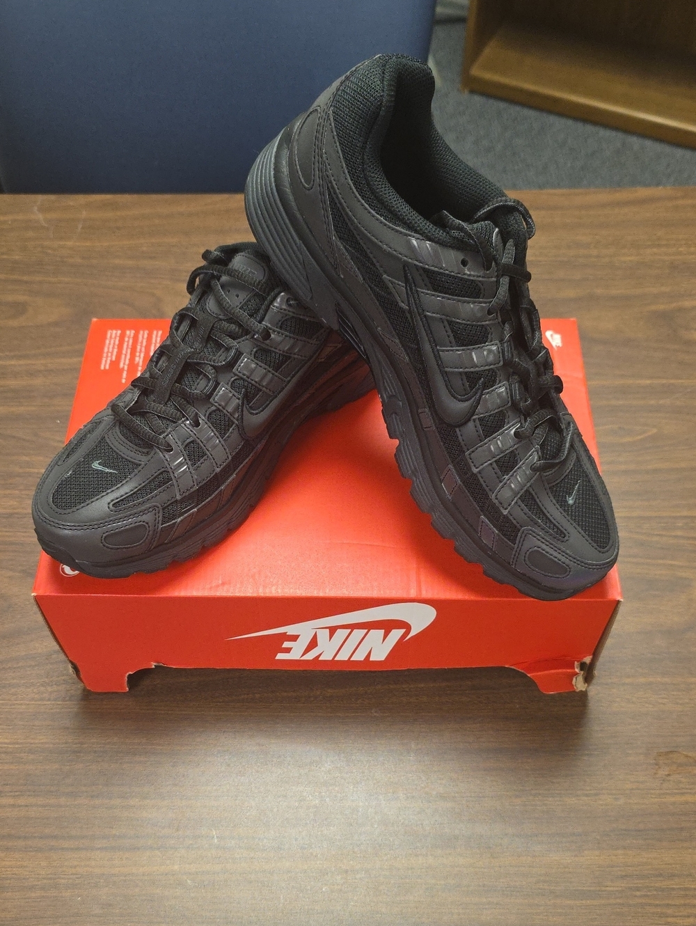 Nike P-6000 Reflectivity SE Anthracite/Black-Multi-Color Men's Athletic Shoes